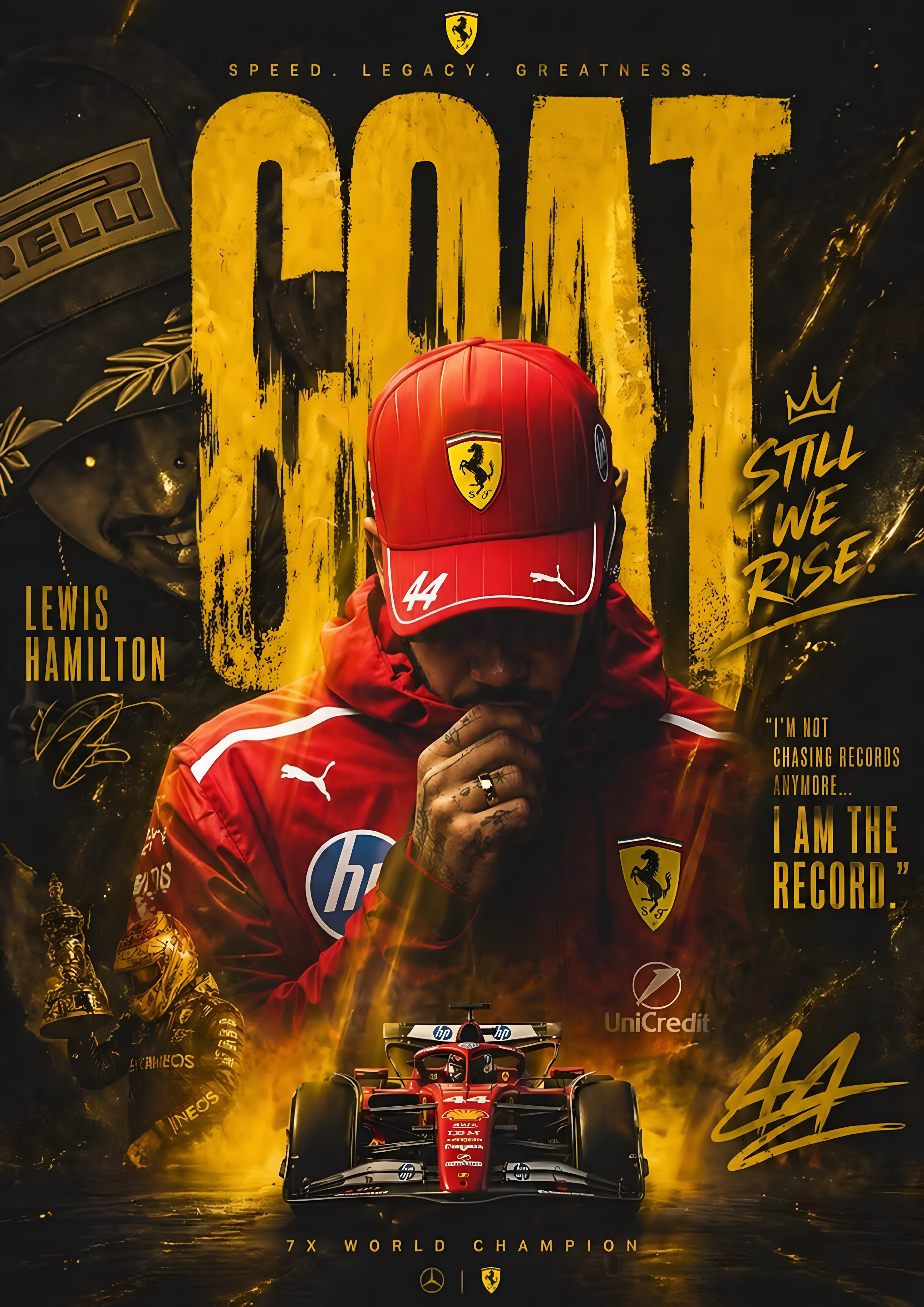 Lewis Hamilton the Goat