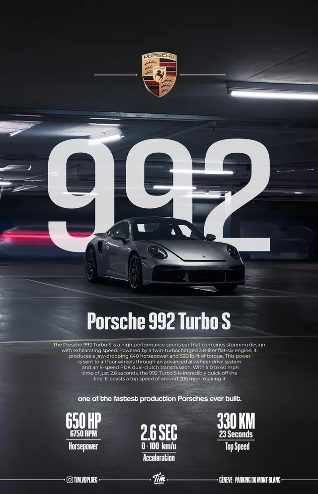 Porsche 922 Turbo S