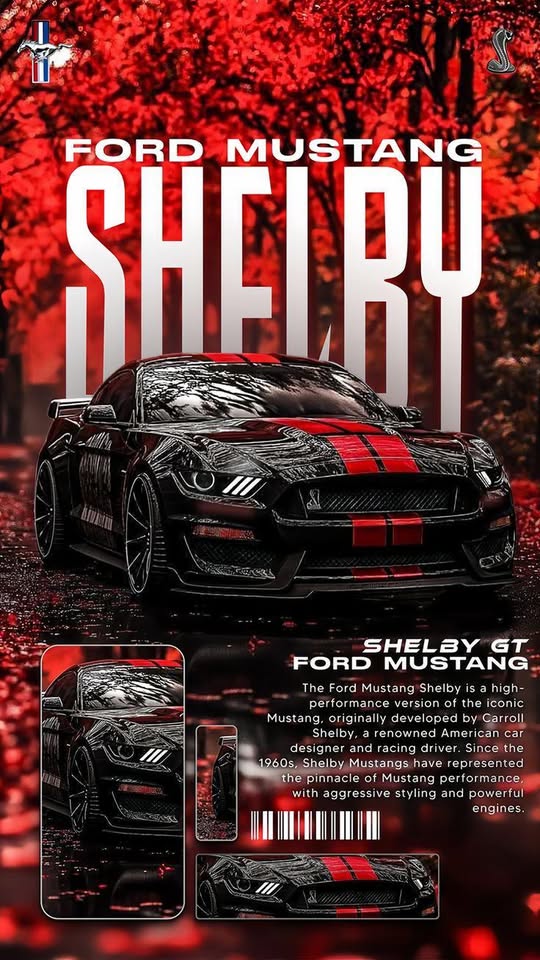 Ford Mustang Shelby artwork